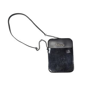 Petite Jolie Jelly Crossbody Bag Rectangle Framed Purse Rubber Plastic Womens